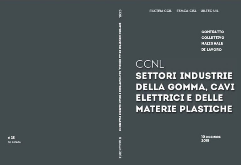 CCNL Industria Gomma Plastica – Fulc Servizi